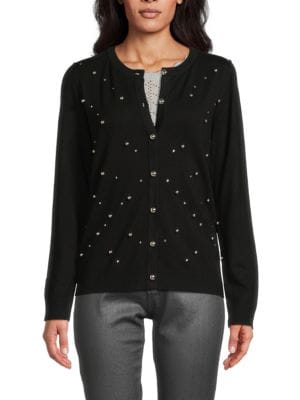 Joseph A
Lace Sleeve Sweater