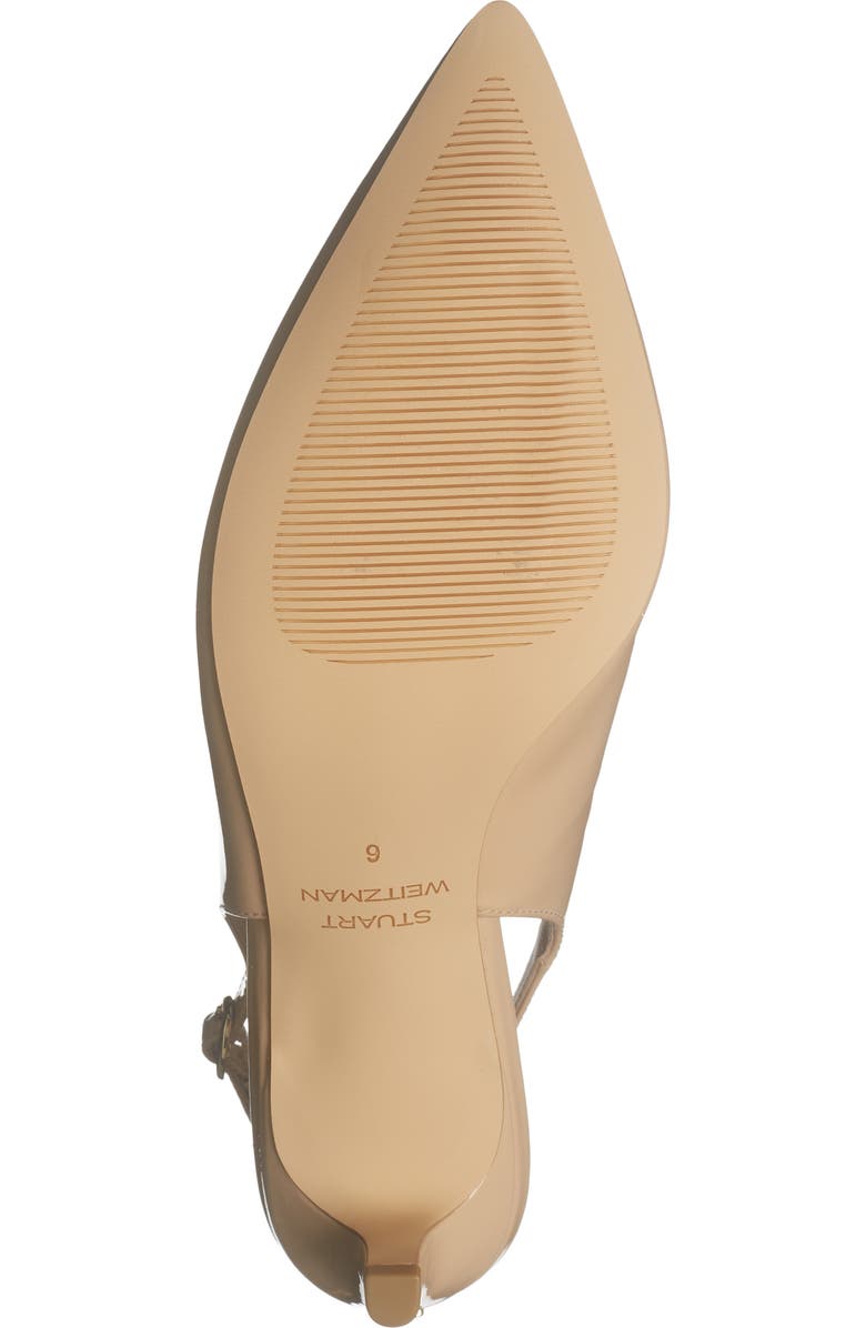 Stuart Weitzman Dancer 50 Kitten Heel Slingback Pump (Women)