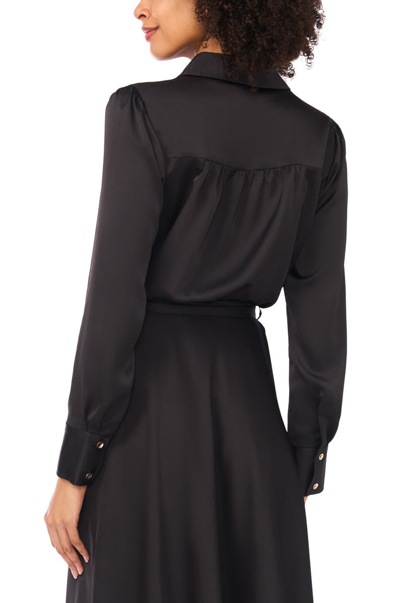 Ted Baker Isabelle Long Sleeve Belted Shirtdress