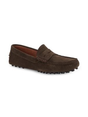 Saks Fifth Avenue
Suede Driving Penny Loafers