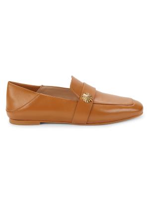 Stuart Weitzman Wylie Star Leather Loafers
