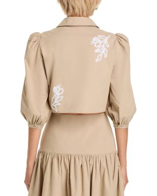 Cinq à Sept Trailing Peonies Tilda Blouse