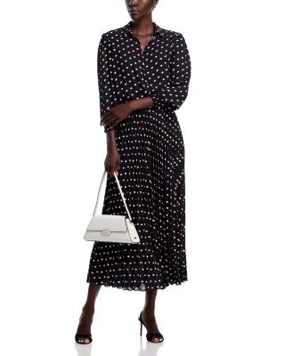 T Tahari Pleated Maxi Skirt