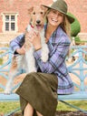Corduroy Fit & Flare Skirt