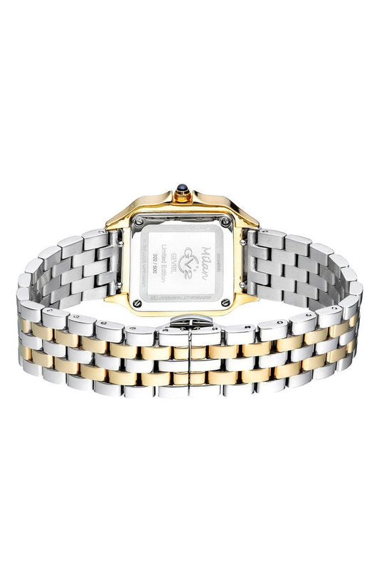 GV2 Women's Milan Diamond Dial Bracelet Watch, 27.5 mm