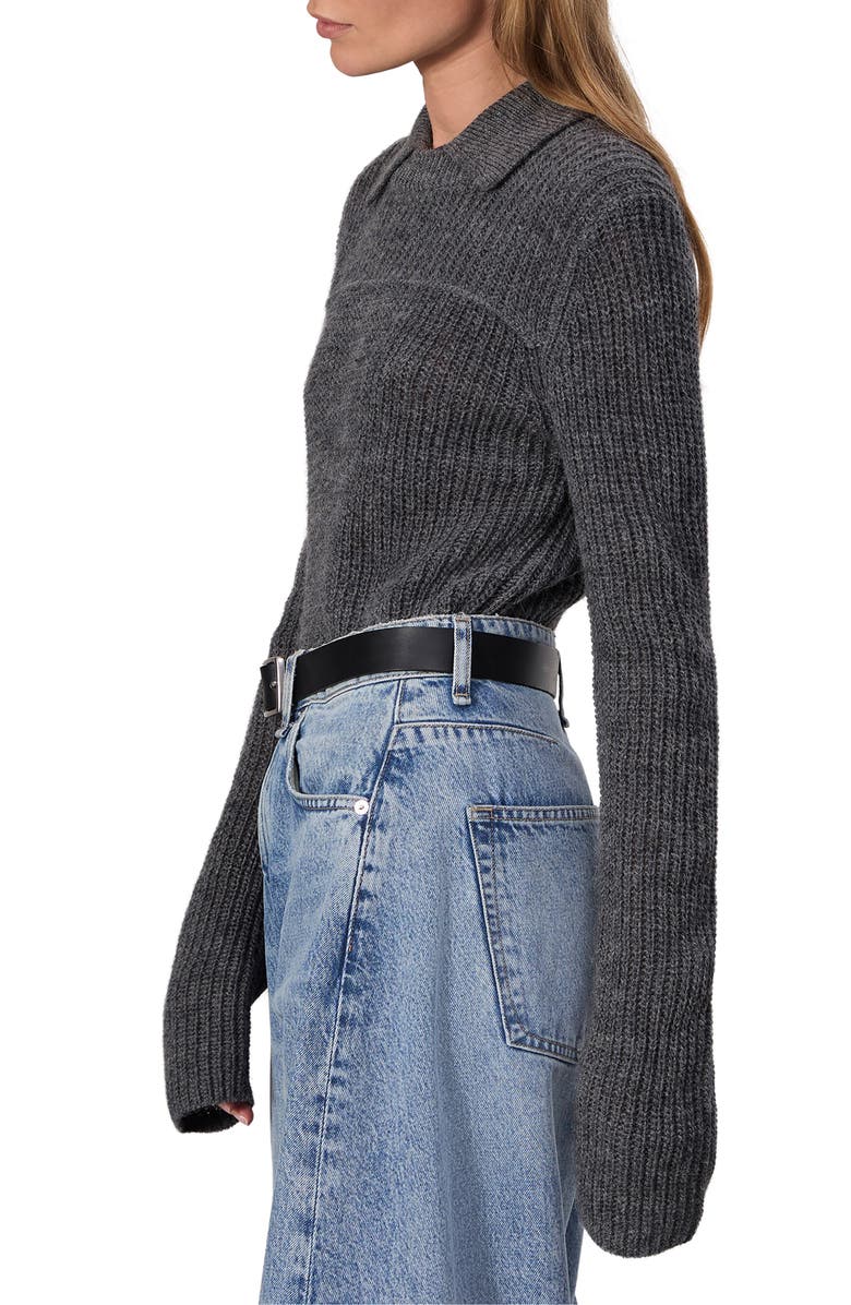 rag & bone Madix Wool & Alpaca Blend Sweater Polo