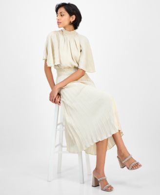 Macy's julia jordanWomen's Pleated Smocked Dress