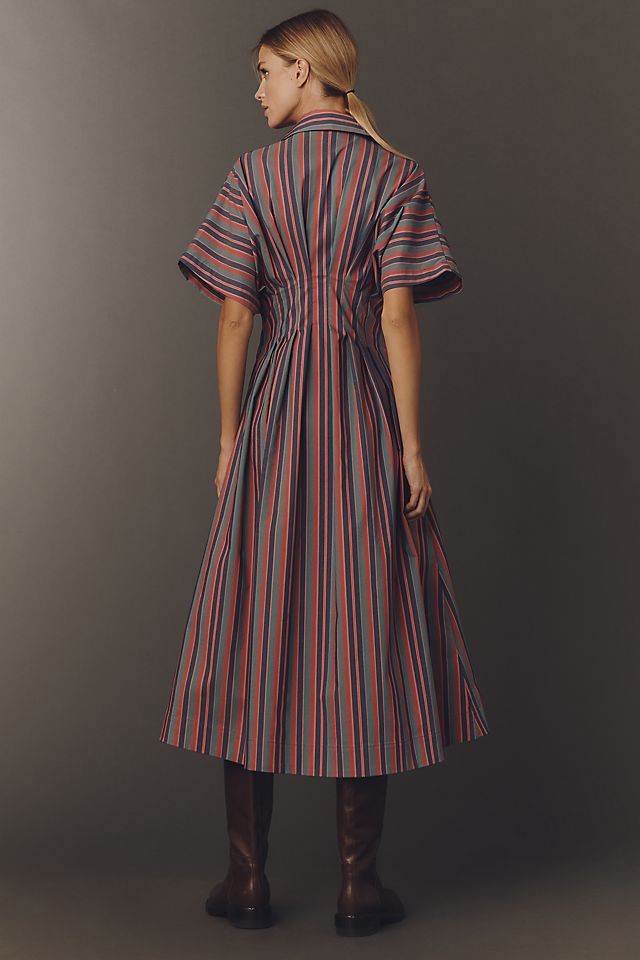 Anthropologie The Tobie Shirt Dress by Exquise