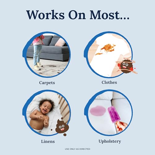 Amazon Miss Mouth's Messy Eater Stain Treater Spray - 16oz Stain Remover - Newborn & Baby Essentials - No Dry Cleaning Food, Grease, Coffee Off Laundry, Underwear, Fabric