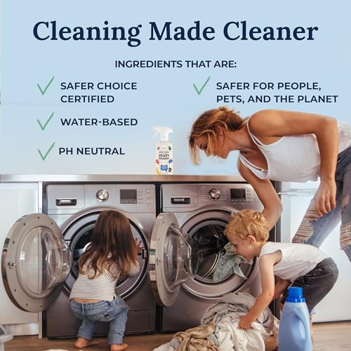 Amazon Miss Mouth's Messy Eater Stain Treater Spray - 16oz Stain Remover - Newborn & Baby Essentials - No Dry Cleaning Food, Grease, Coffee Off Laundry, Underwear, Fabric