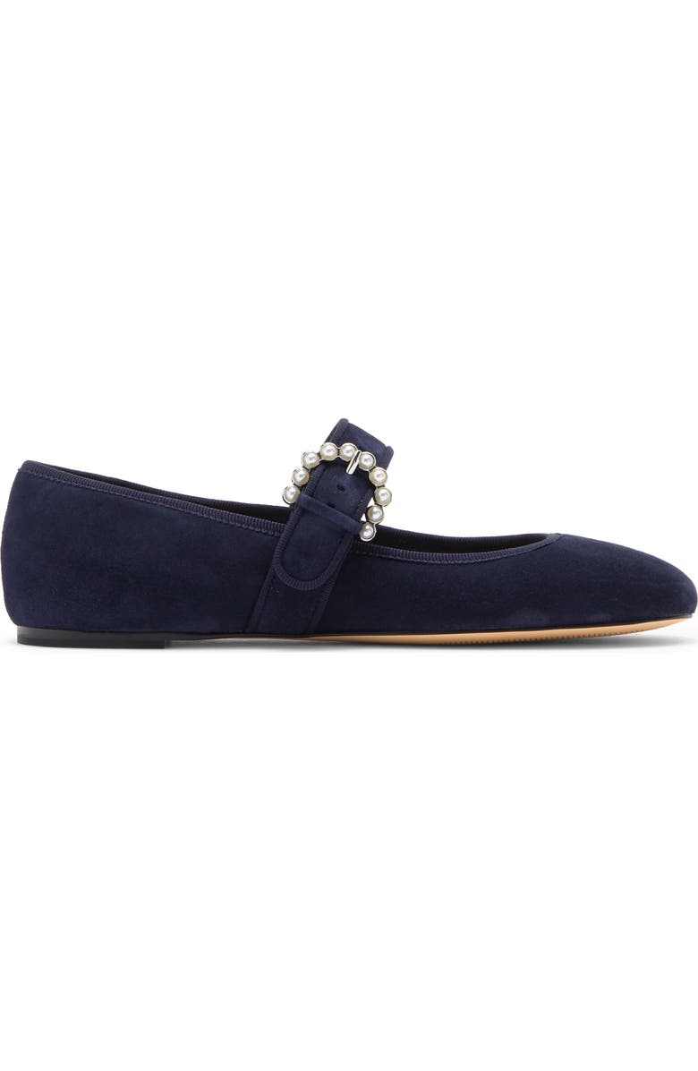 Stuart Weitzman Piper Mary Jane Ballet Flat (Women)