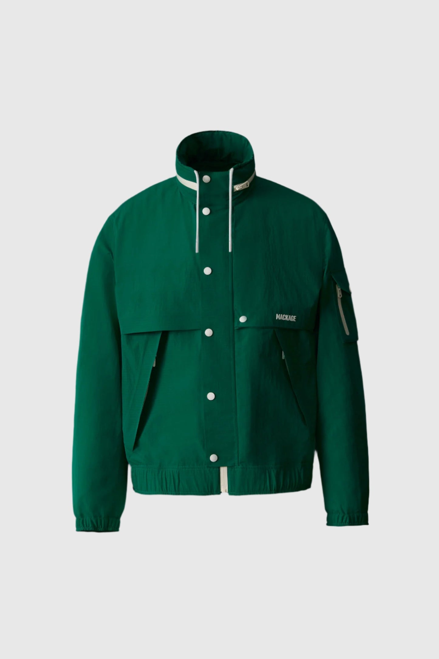 ALYSTER Packable Long rain Jacket