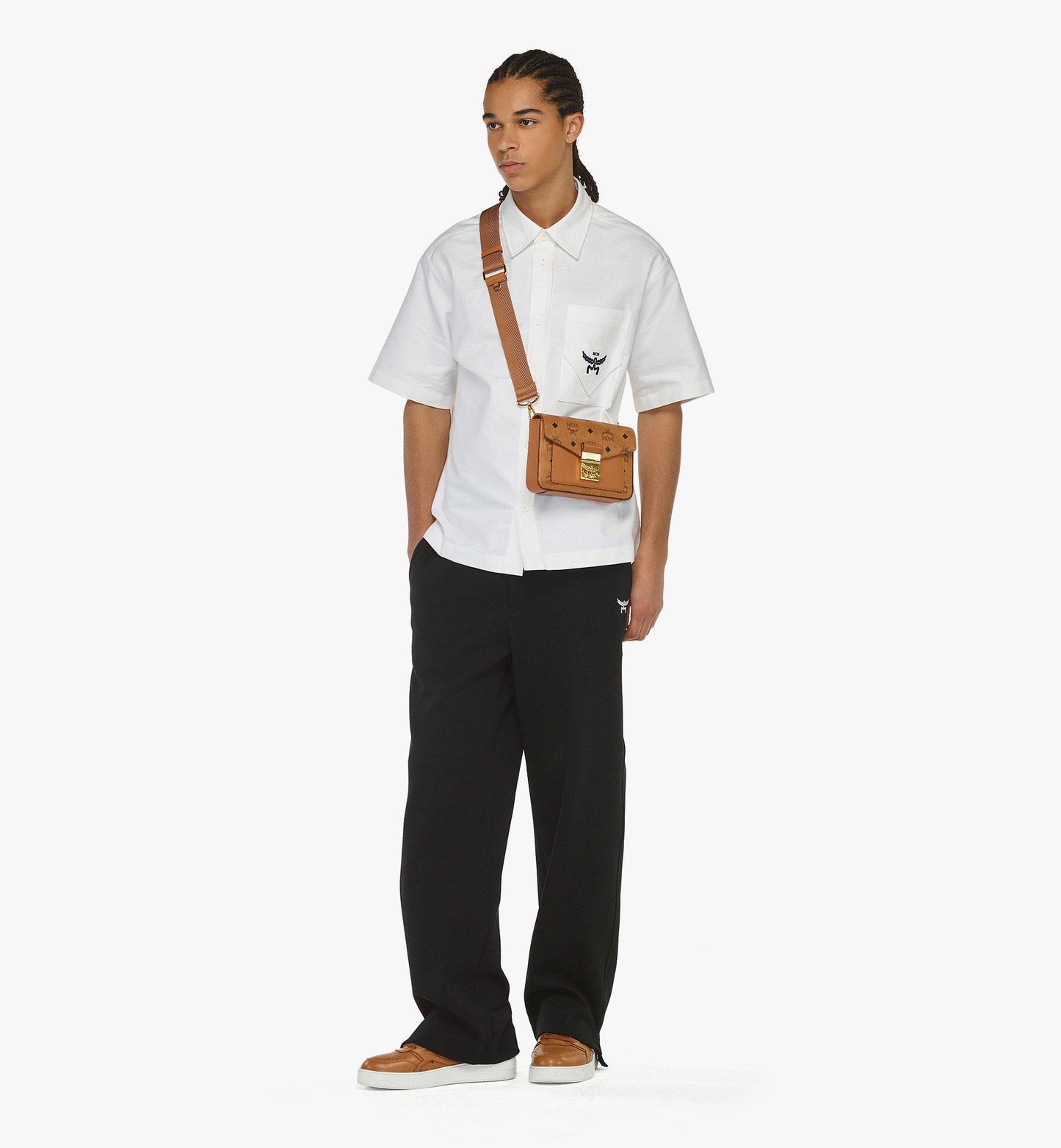 MCM Crossbody in Visetos