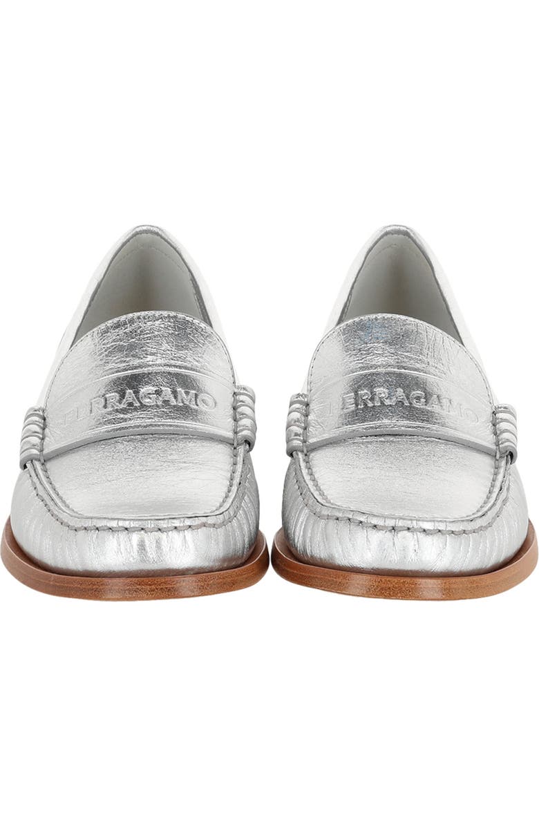 FERRAGAMO Logo Debossed Loafer (Women)