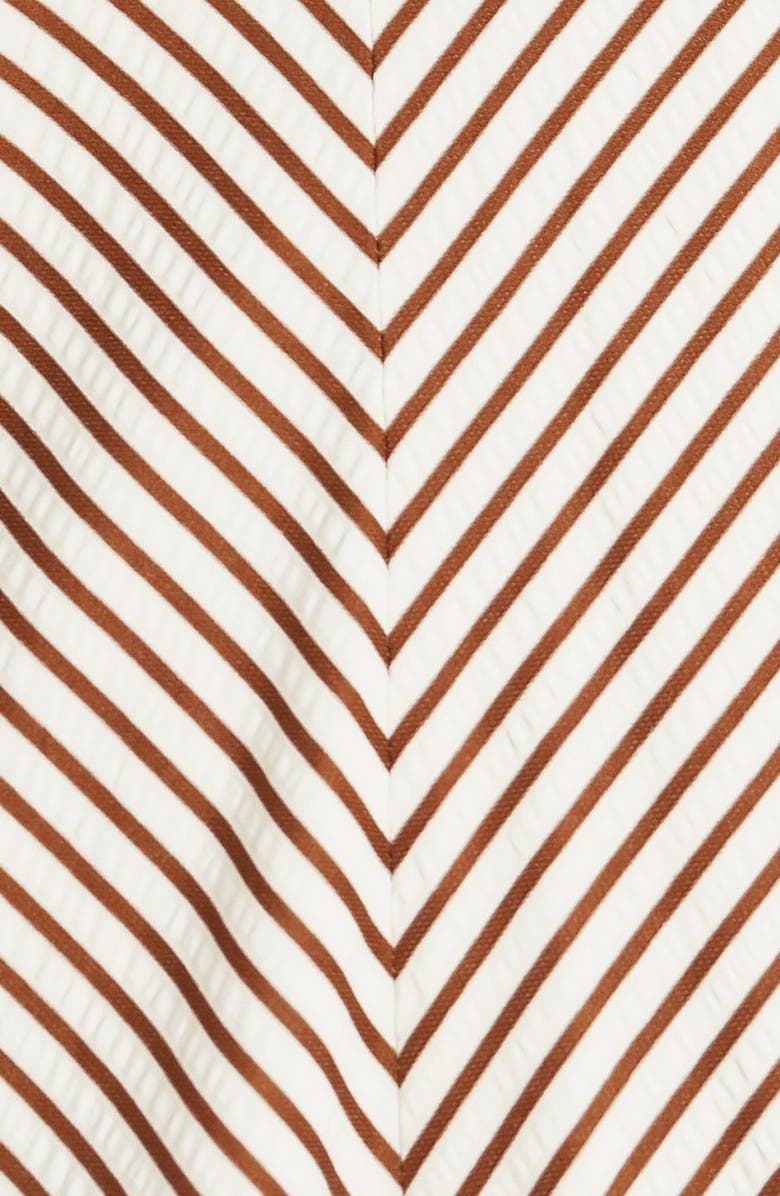 FREEMARKET Pinstripe Midi Dress