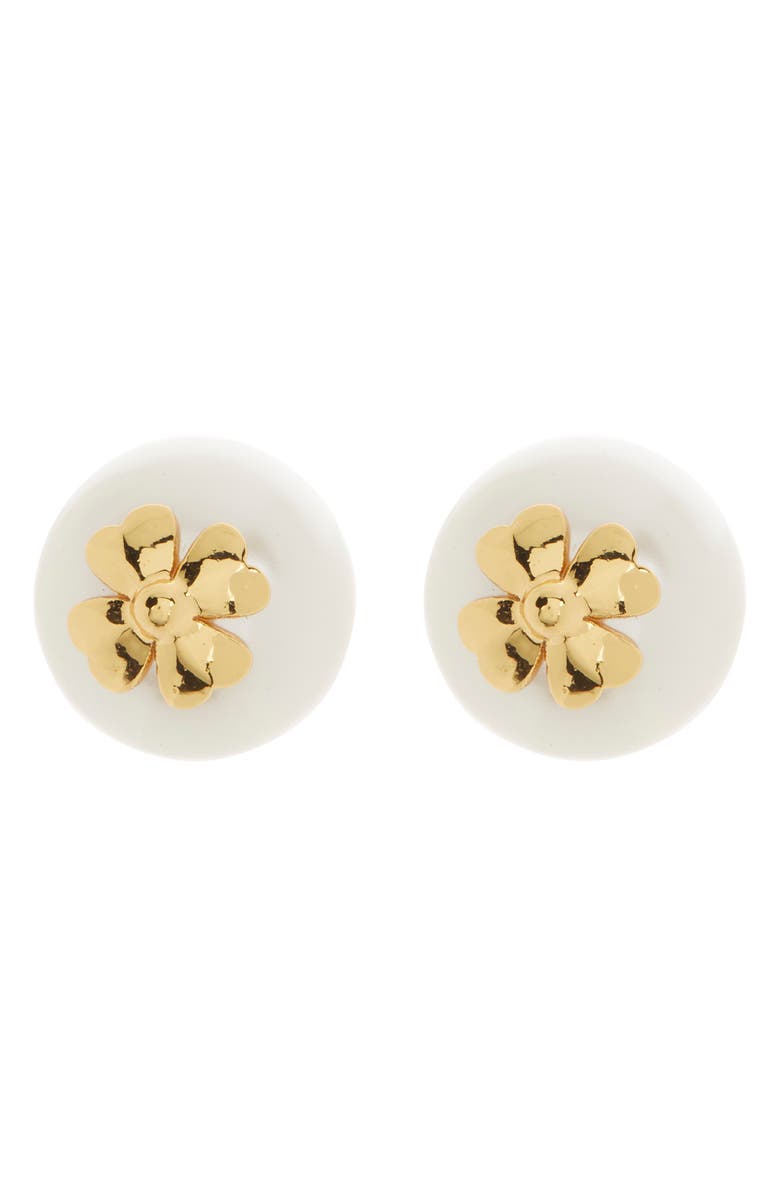 Kate Spade New York imitation pearl stud earrings