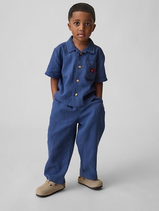 Toddler Canvas Denim Sneakers