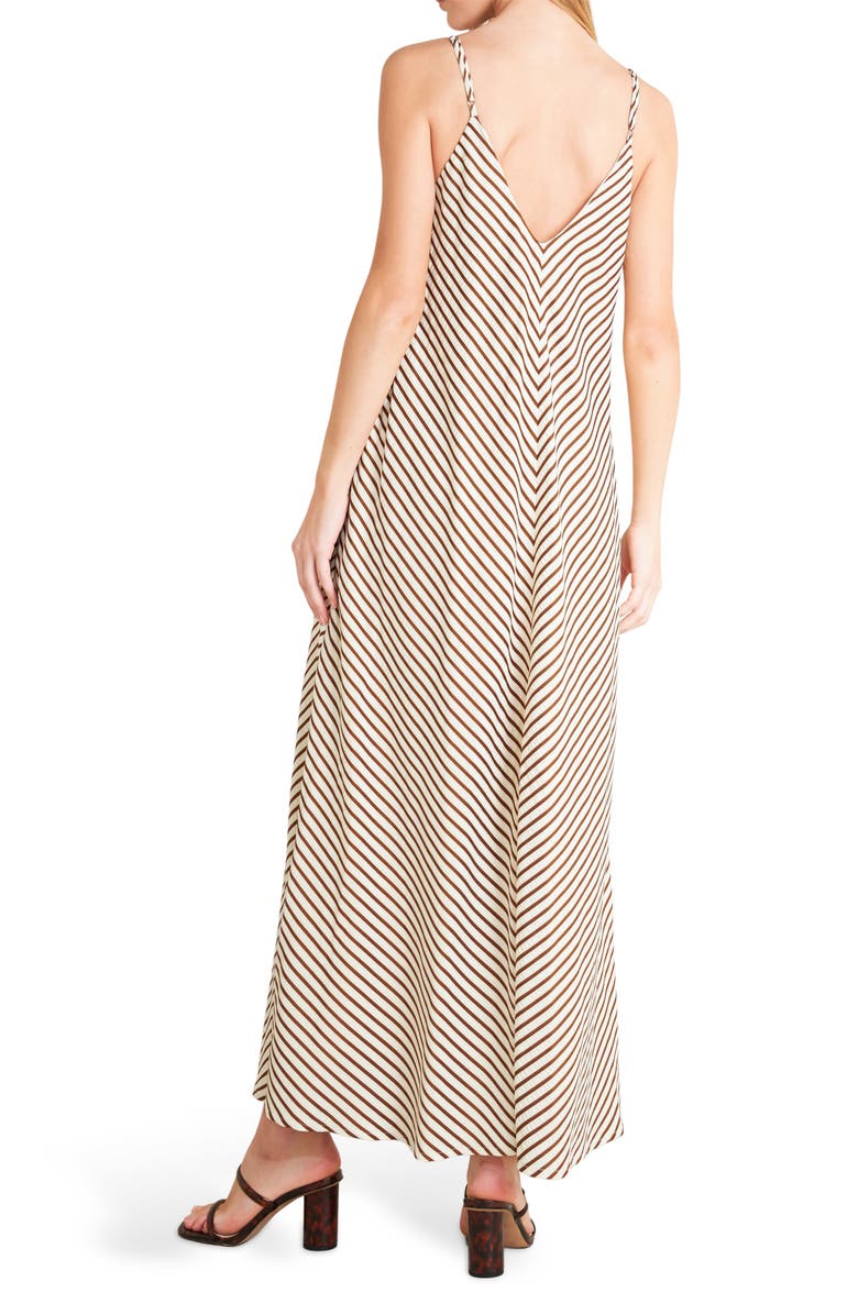 FREEMARKET Pinstripe Midi Dress