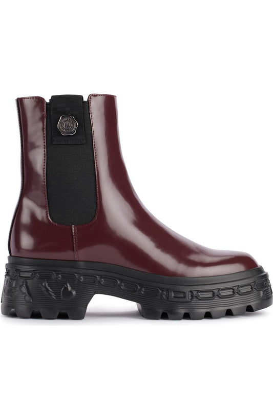KARL LAGERFELD PARIS Londyn Lug Sole Chelsea Boot (Women)
