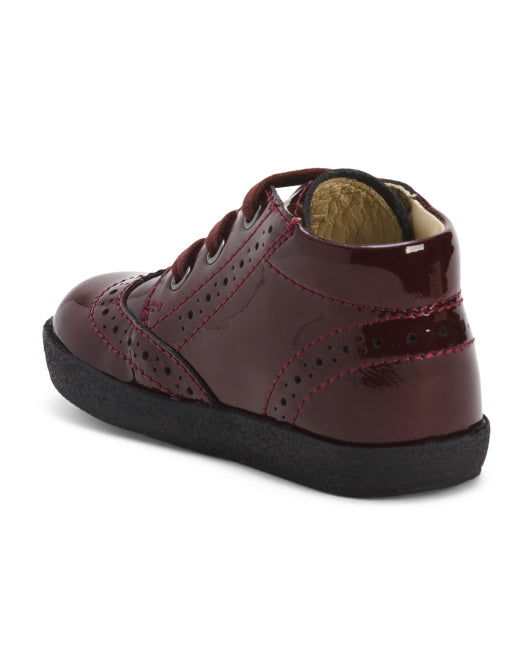NATURINO FALCOTTO Leather Cupido Sneakers (Baby Toddler)