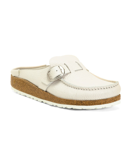 BIRKENSTOCK Made In Portugal Leather Buckley Slip On Flats