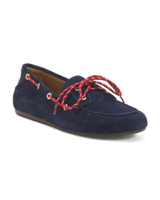BIBI LOU Suede Boat Shoes